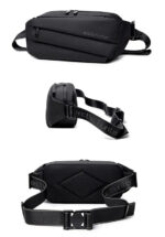 ARCTIC HUNTER τσάντα μέσης YB00029, 2.5L, μαύρη - Image 4