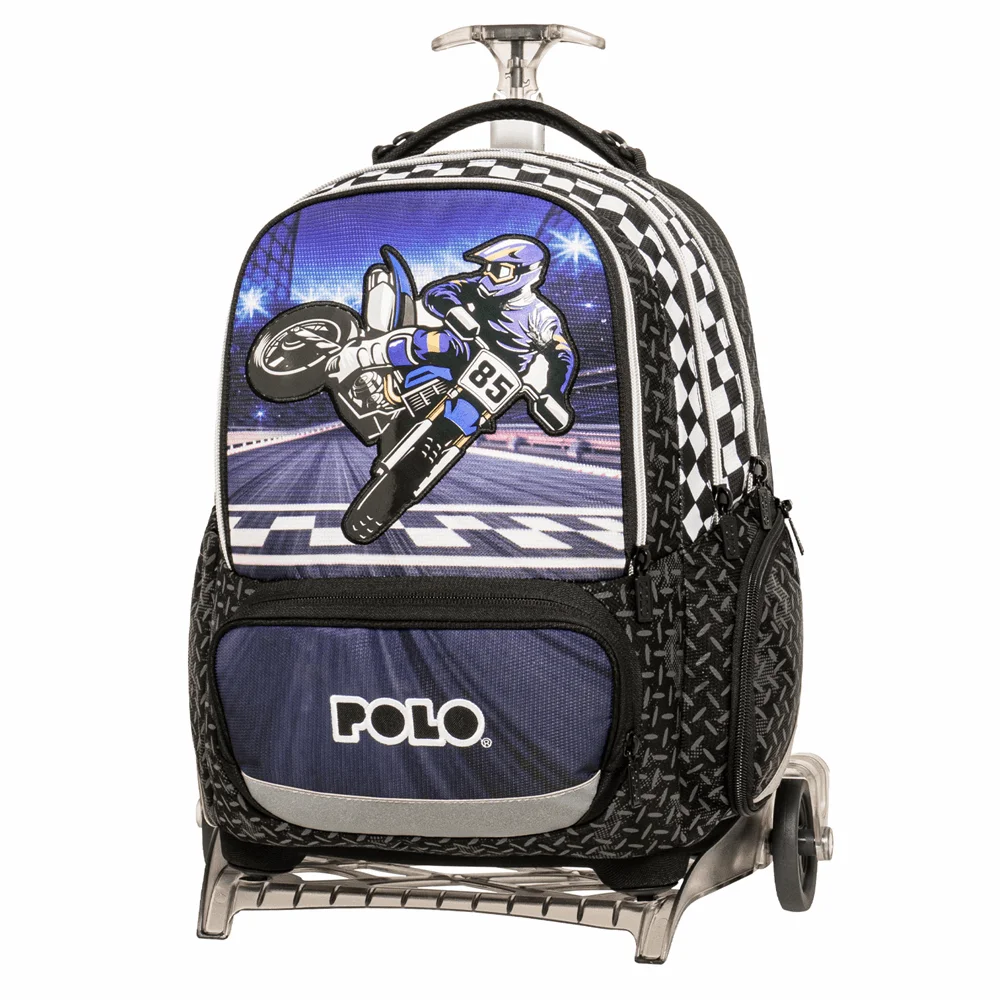 001-26-0337_01-1000x1000.png Polo Σακιδιο Trolley Freely Racing 965055-8422 - Μαύρο - Image 1