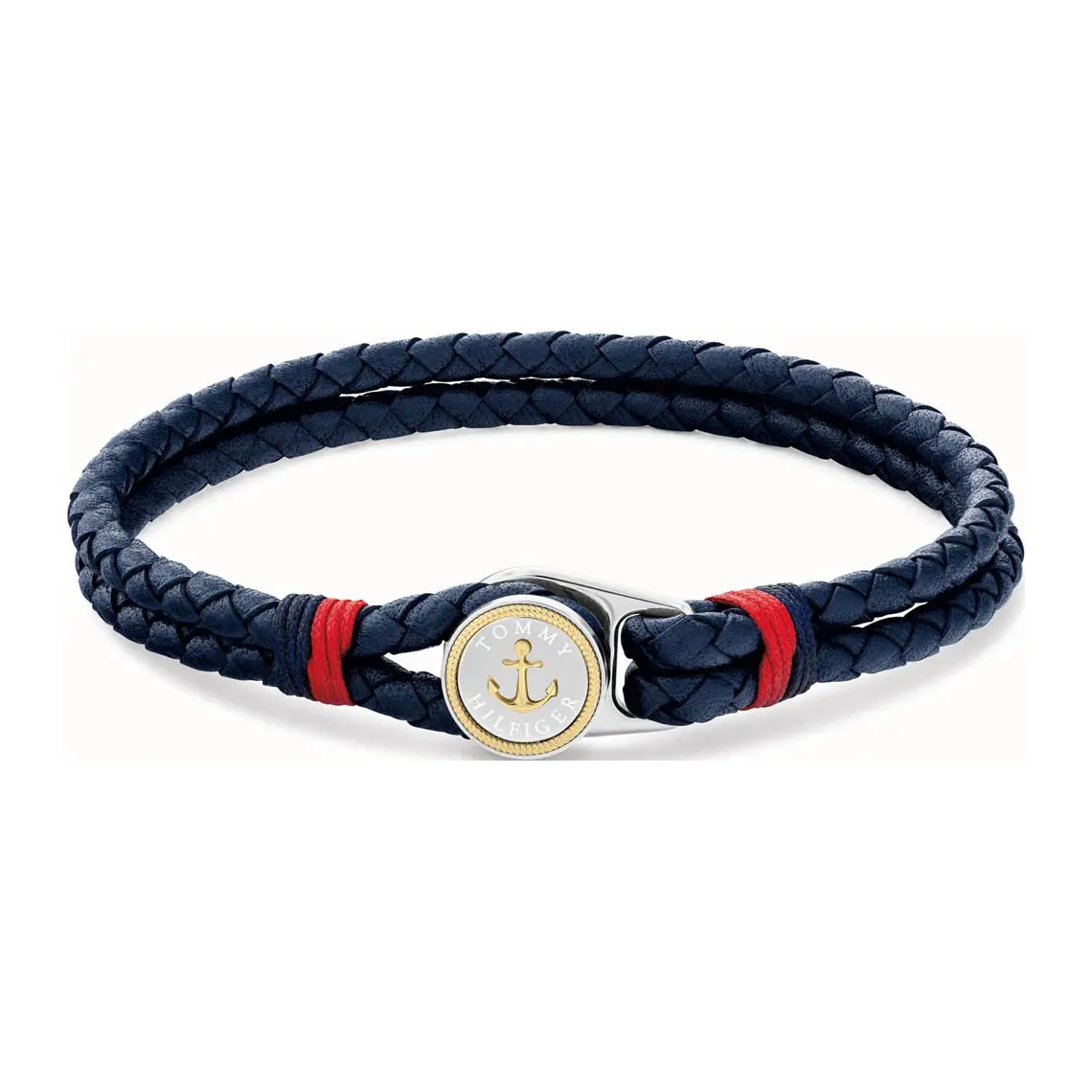 2790691_1.jpg Ανδρικό βραχιόλι Tommy Hilfiger 2790691 από Δέρμα - Μπλε - Image 1