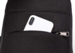 ARCTIC HUNTER τσάντα Crossbody XB00100, USB, 5L, μαύρη - Image 6