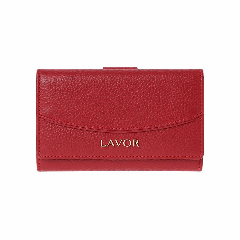6b410e_94db83058dcd48f8a69959e85fb052bamv2 LAVOR 1-6186 Γυναικείο Δερμάτινο Πορτοφόλι Κόκκινο - Image 1