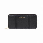 LAVOR 1-6189 Γυναικείο Δερμάτινο Πορτοφόλι Μαύρο