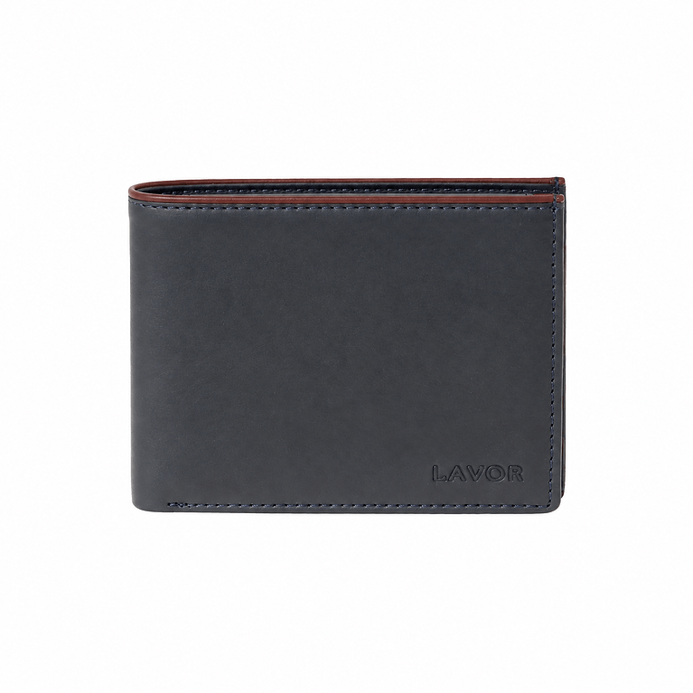 6b410e_e275c0137c7940eb88e460be8327af3amv2 LAVOR 1-6198 Ανδρικό Δερμάτινο Πορτοφόλι Μπλε - Image 1