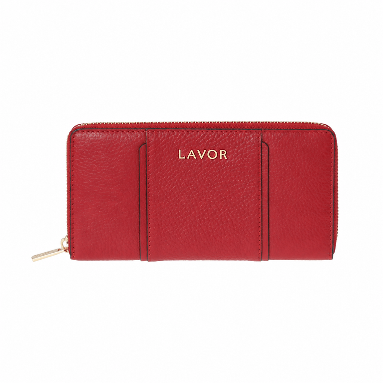 6b410e_e848693d929c4c53a631ea9c60794da0mv2 LAVOR 1-6189 Γυναικείο Δερμάτινο Πορτοφόλι Κόκκινο - Image 1