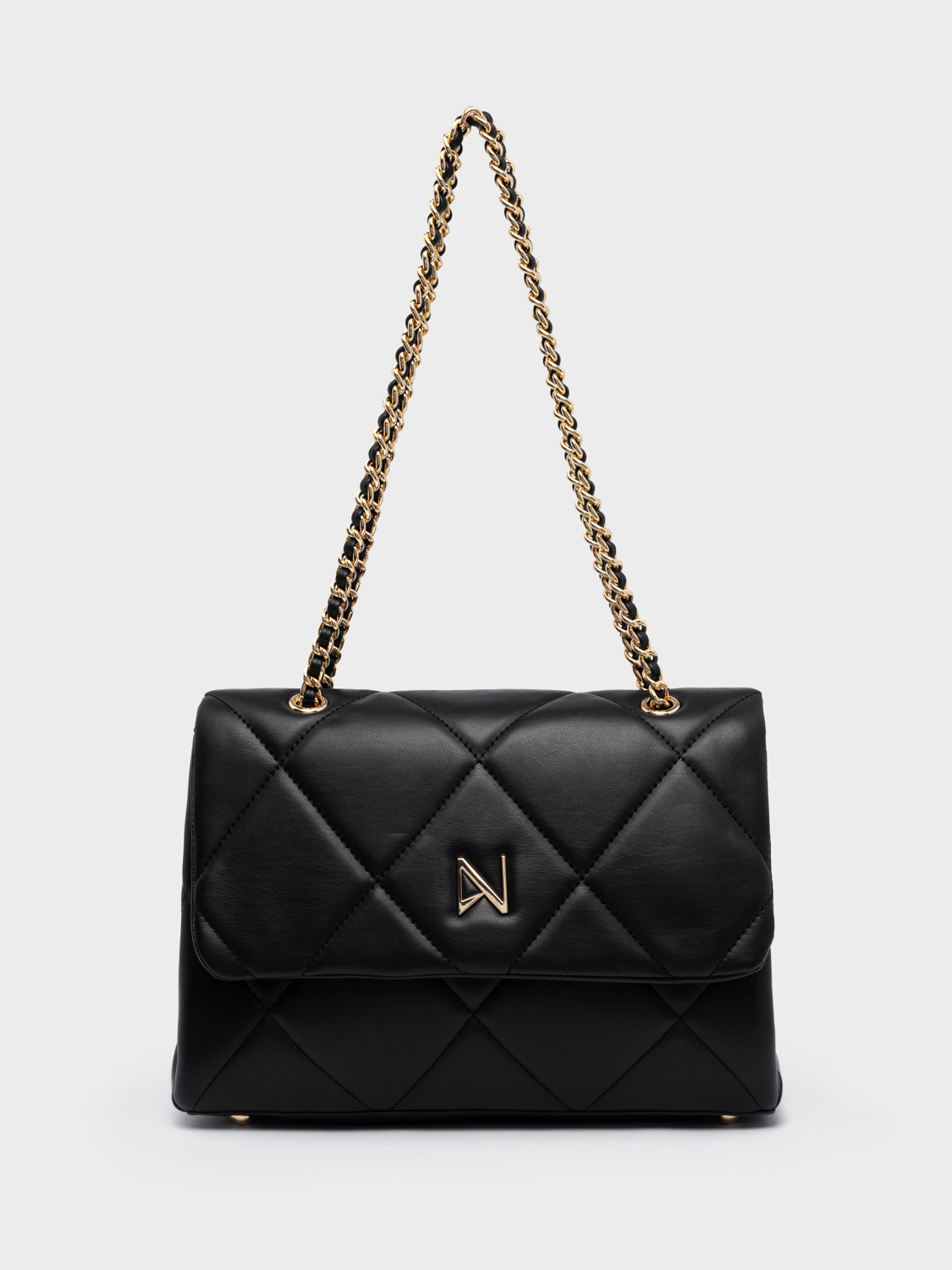 Vera-Black-1 Nolah γυναικεία τσάντα ώμου/χιαστί VERA BLACK - Image 1