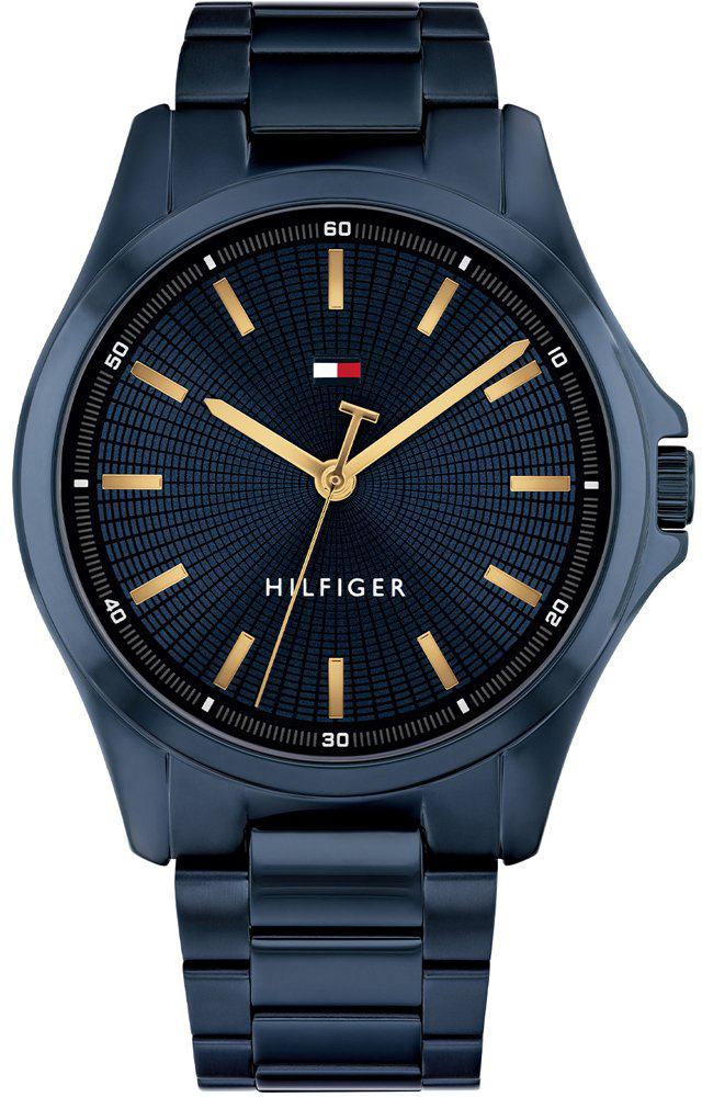 tommy-hilfiger-1710742-bruce-19175546 Ανδρικό Ρολόι TOMMY HILFIGER από Ανοξείδωτο Ατσάλι 1710742 - Μπλε - Image 1